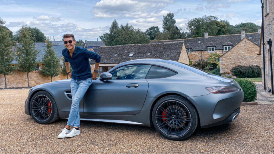 <p>George Russell</p><p>George Russell joined Lewis Hamilton on the Mercedes AMG Petronas team in 2022, but despite 10 podium finishes—including a first place at Brazil GP in his rookie season—he maintains a rather modest car collection. Brits might proudly call him a company man, since he regularly posts pictures on social media of his Mercedes-AMG GT and C63 S coupes.</p>