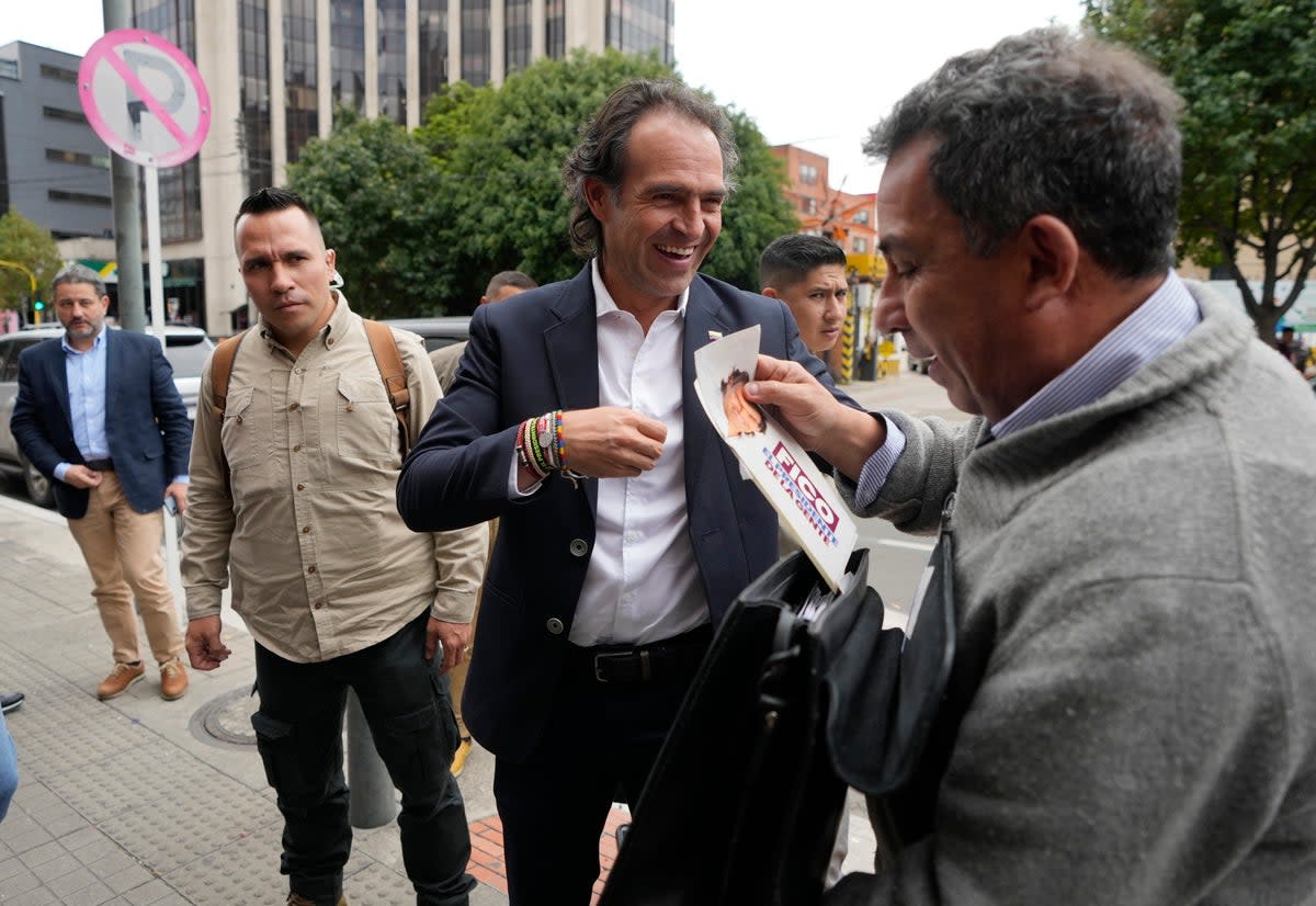 COLOMBIA-ELECCIONES GUTIÉRREZ (AP)