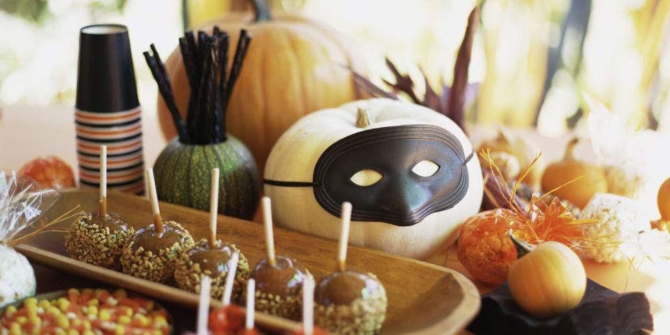 Masquerade your pumpkin.