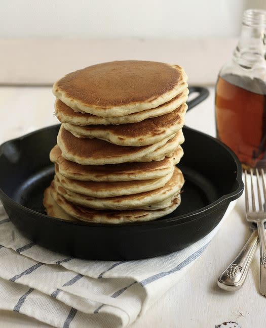 <strong>Get the <a href="http://www.completelydelicious.com/2013/05/sourdough-pancakes.html" target="_blank">Sourdough Pancakes recipe</a> from Completely Delicious</strong>