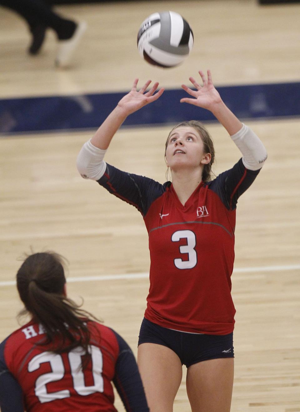 Mallory Matheny is one of the top players for Hartley, which hopes to win its first state title since 2011.