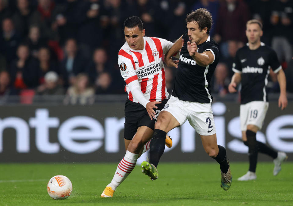 Likely an unrealistic shout given reports of Premier League interest, former Aston Villa man Anwar El Ghazi cancelled his PSV contract by mutual decision this summer despite having scored eight league goals for them last season.