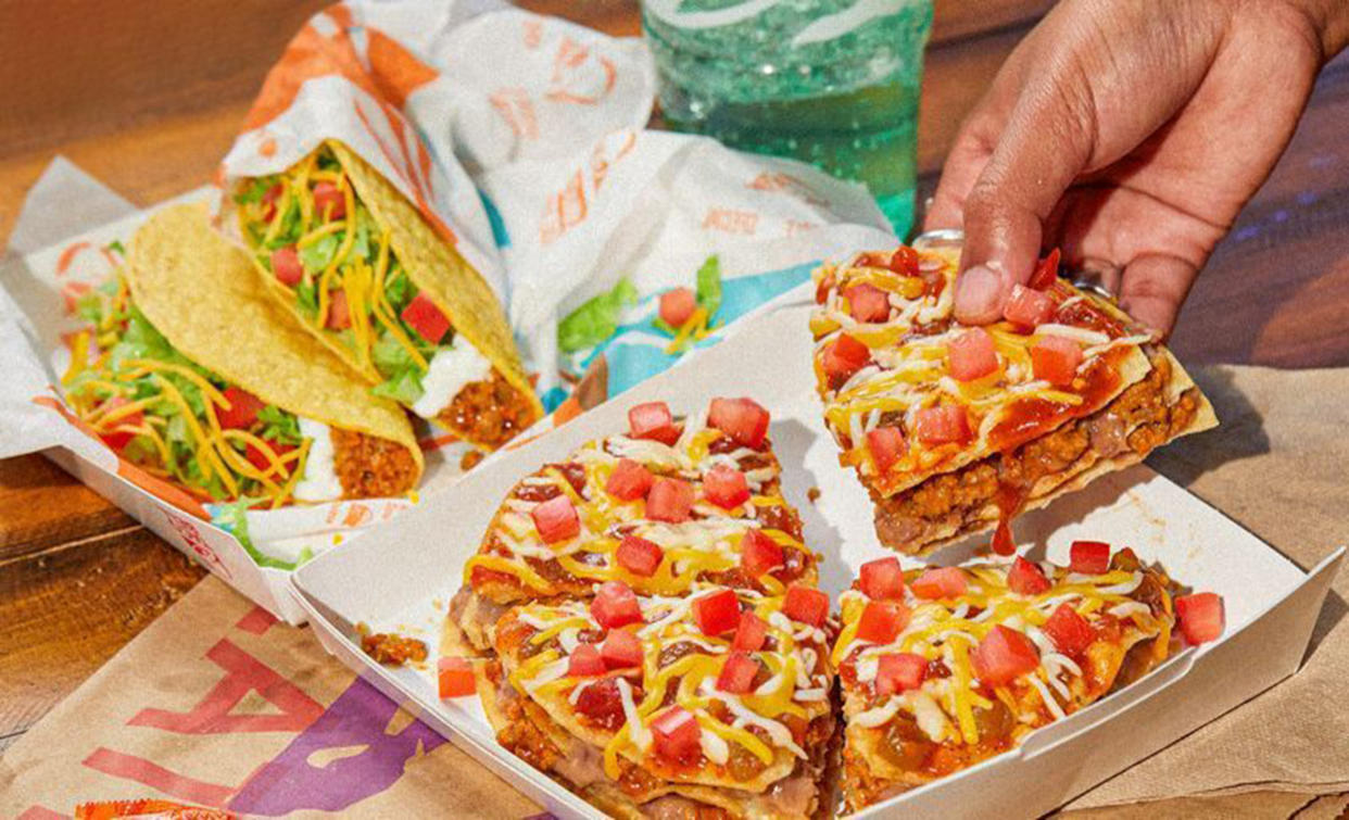 Taco Bell's Triple Crunch Mexican Pizza. (Taco Bell)