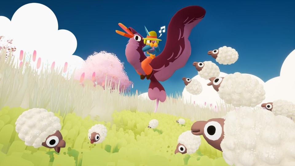 Flock is an upcoming cute and colourful co-op game. (Photo: Annapurna Interactive)