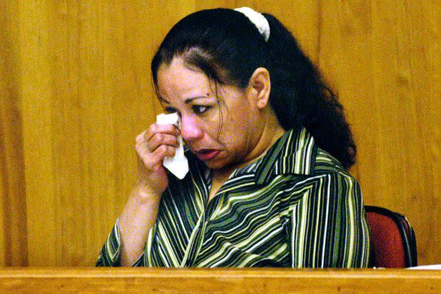 <p>AP Photo/Valley Morning Star, Theresa Najera</p> Melissa Elizabeth Lucio in court in Brownsville, Texas, circa 2007 or 2008.