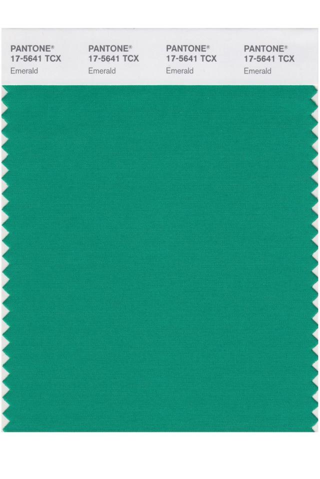 PANTONE® USA  Color of the Year 2013: PANTONE 17-5641 Emerald