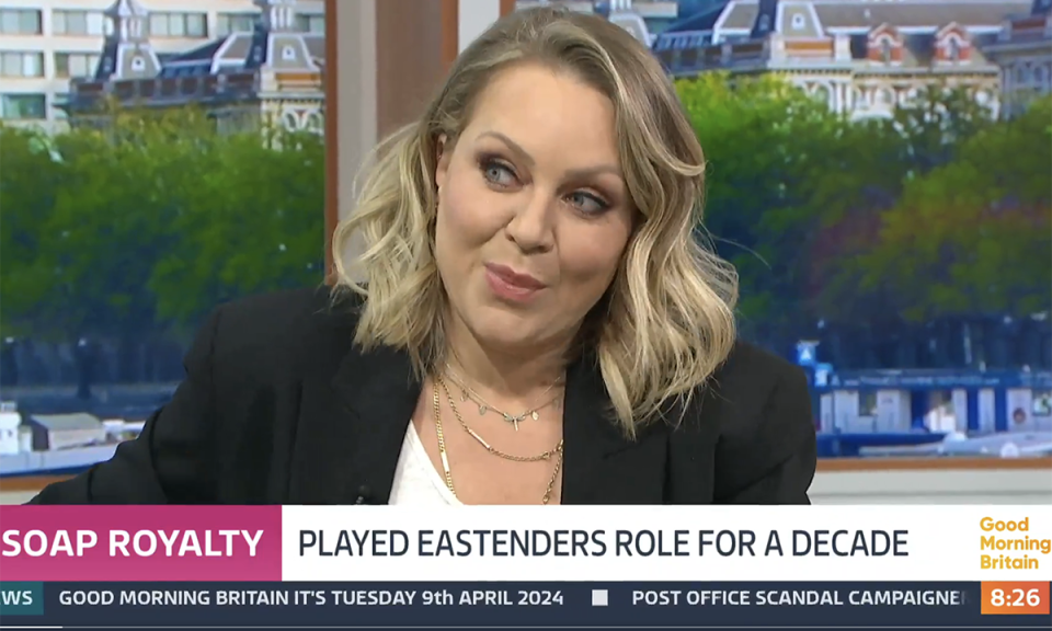 Rita Simons talked about her family link to Lord Alan Sugar. (ITV screengrab)