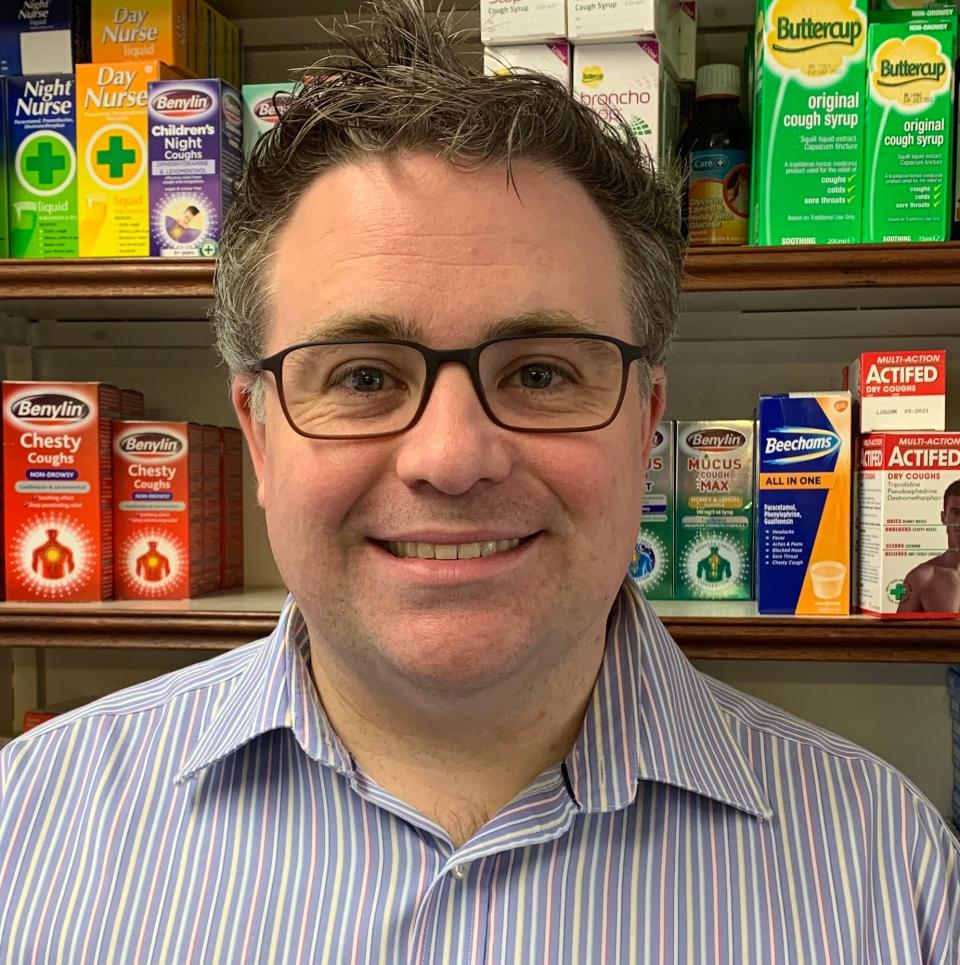 Mike Hewitson pharmacist - Mike Hewitson