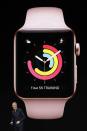 <p>Familiar features like the circles are definitely still present on the Apple Watch Series 3. REUTERS/Stephen Lam </p>