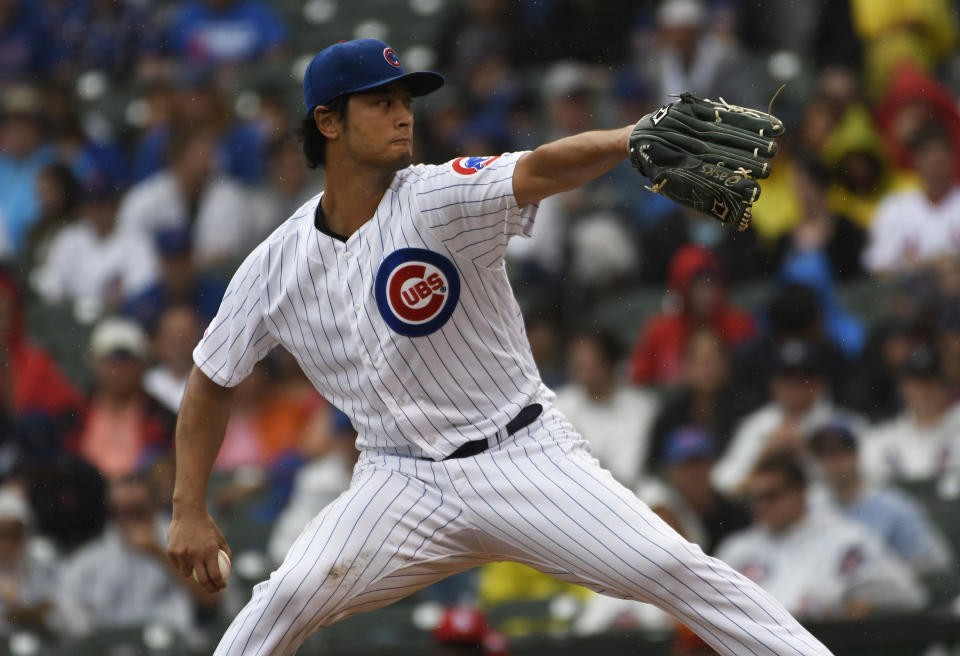 Yu Darvish  (Photo by David Banks/Getty Images)