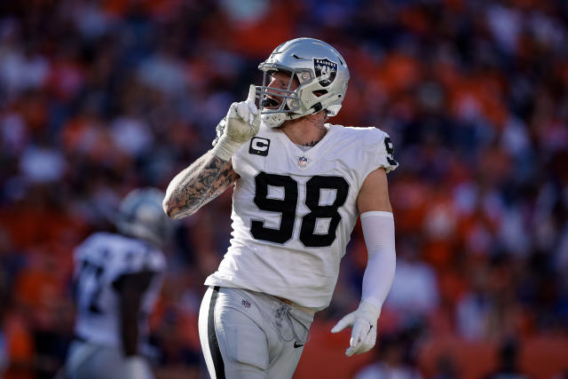 Raiders DE Maxx Crosby among the highest-graded players in NFL