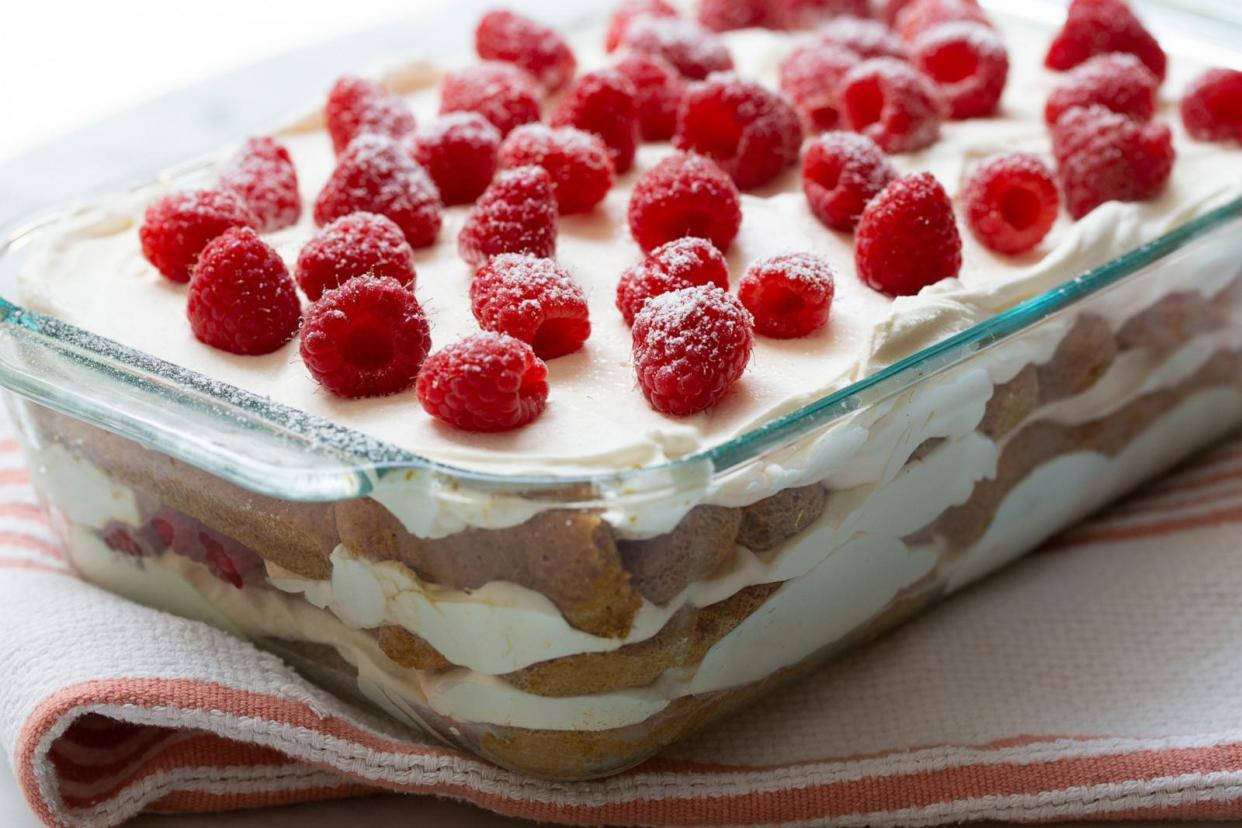 PHOTO: A no-bake berry tiramisu. (Ashton Keefe)