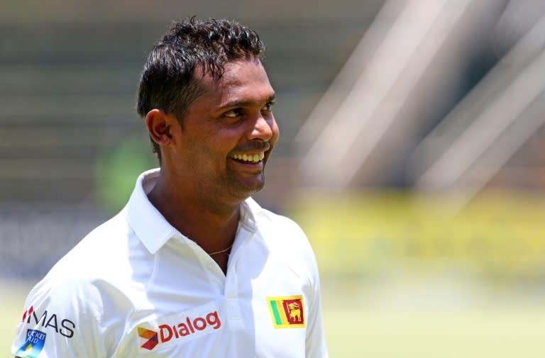 Sri Lanka's Asela Gunaratne scored his maiden Test century on the second day of the second Test against Zimbabwe in Harare on November 7, 2016