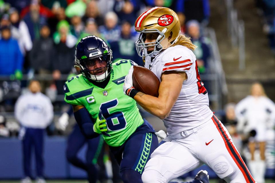 Will George Kittle and the San Francisco 49ers beat the Seattle Seahawks in the NFL playoffs?