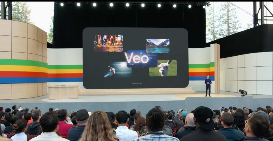 Veo Google I/O event