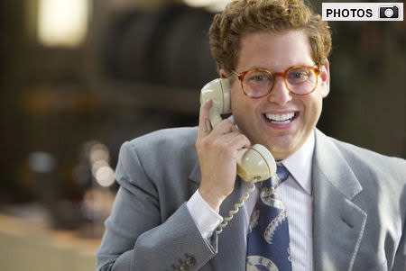 jonah hill with false teeth in 'wolf of wall street'.