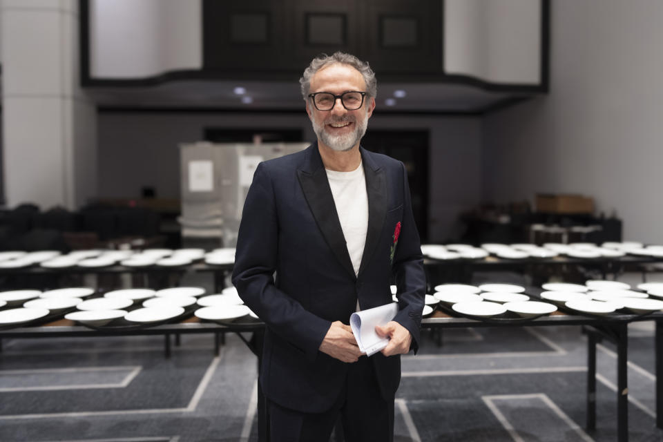 Massimo Bottura is honored at SOBEWFF's annual Tribute Dinner