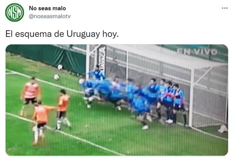 Los memes de Uruguay - Portugal