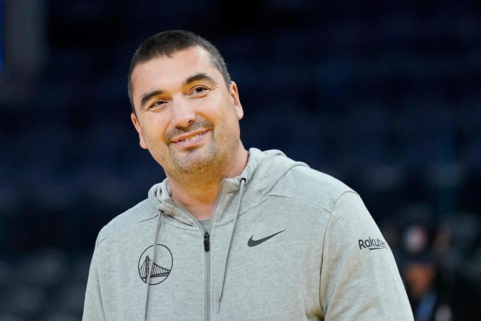 Dejan Milojevic first joined Steve Kerr's coaching staff at Golden State in 2021.