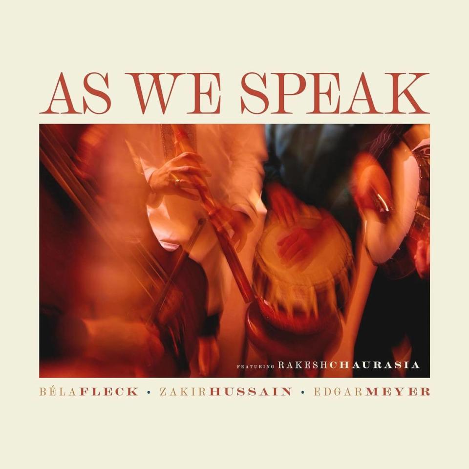 Bela Fleck/Zakir Hussain/Edgar Meyer, “As We Speak”