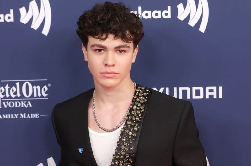 Zackary Arthur attends the GLAAD Media Awards ceremony at the Beverly Hilton Hotel in Beverly Hills, Calif., on March 30, 2023. File Photo by Greg Grudt/UPI