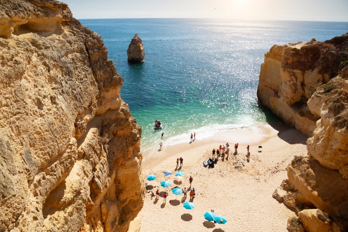 Portugal’s southernmost beaches are blessed with t-shirt weather by February (Getty Images/iStockphoto)