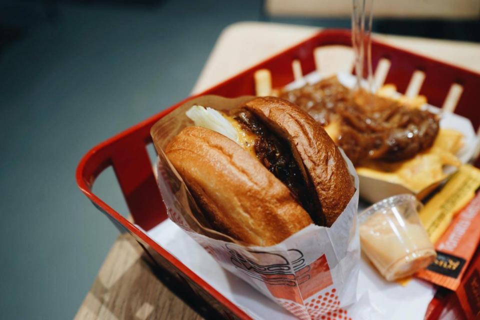 Everything at Burgers & Fries is made inhouse at two locations in the city (Eileen W. Cho)