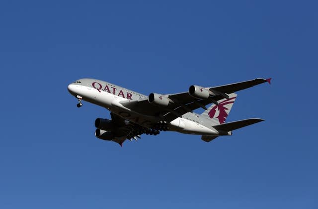 Qatar flight