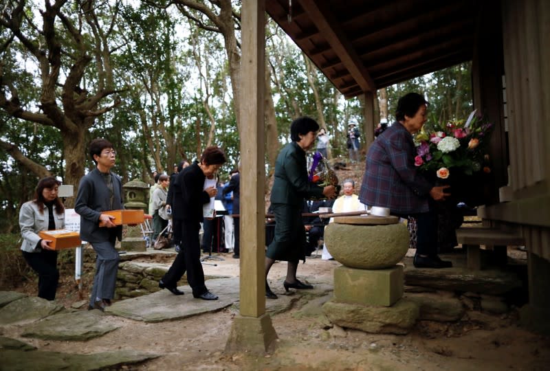 The Wider Image: Japan's 'Hidden Christians' fear for religion's fate