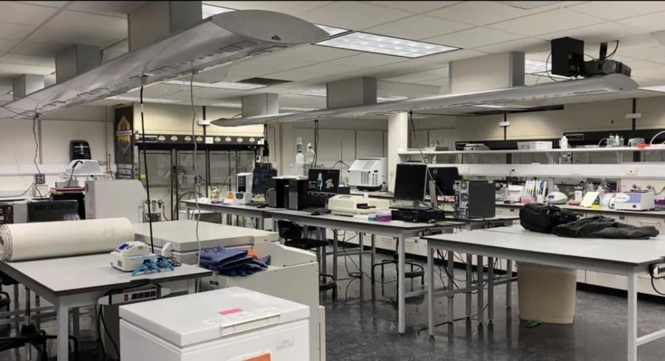 Equipment in the Cannabis Center of Excellence at Lake Superior State University. / Credit: Lake Superior State University