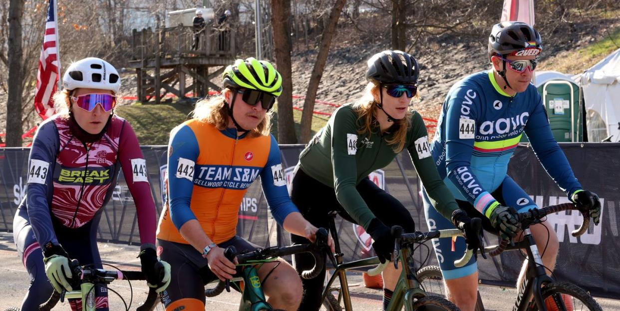 2022 usa cycling cyclocross national championship nonbinary 18 , first time this category raced in nationals dec 10 2022