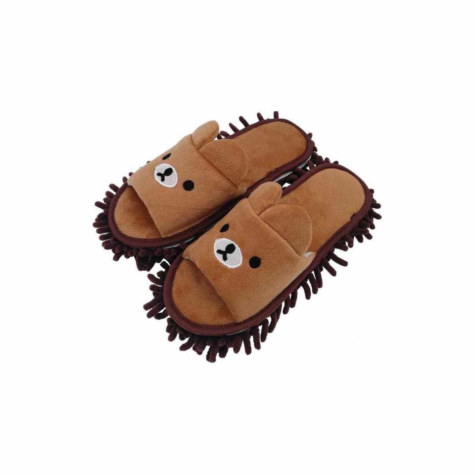 Chenille Microfiber Washable Mop Slippers