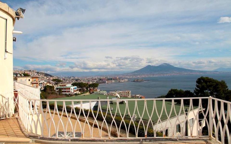  Sweeping: the view from Villa Nike looking at the Bay of Naples - Credit: Gozzoli Paolo