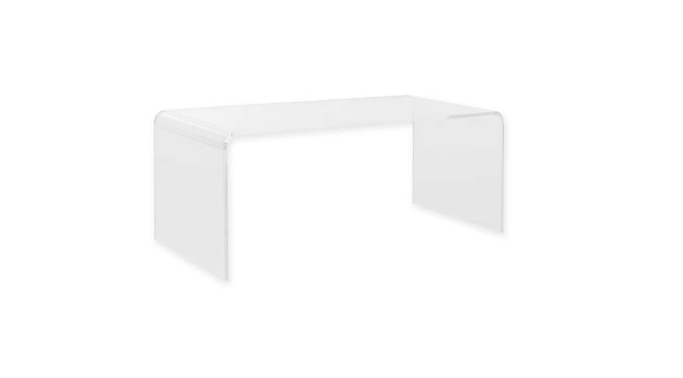 Atka Acrylic Coffee Table in Clear