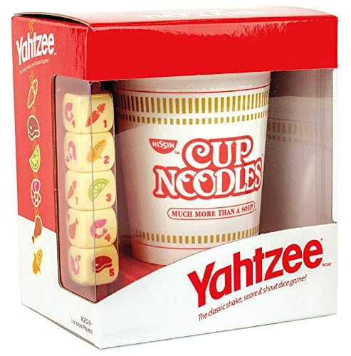 13) YAHTZEE Cup Noodles