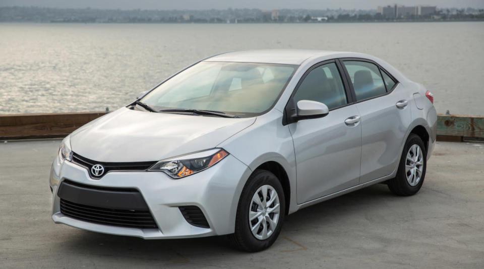 <p>The <a href="https://www.yahoo.com/autos/research/toyota/corolla/2015" data-ylk="slk:Toyota Corolla;elm:context_link;itc:0;sec:content-canvas" class="link ">Toyota Corolla</a> has lived most of its life as a top selling compact car. In November it came in ninth, one spot shy of the only other compact car to make the list, the Honda Civic. Sales fell 5.5 percent in November to 24,194 units, but sales are still up 7 percent for the year, as Toyota has sold 330,887 Corollas.</p><p>This car remains a practical choice for many consumers. It’s affordable, provides good gas mile and is extremely reliable; the automotive sales trifecta, judging by many Top Ten vehicles.</p>