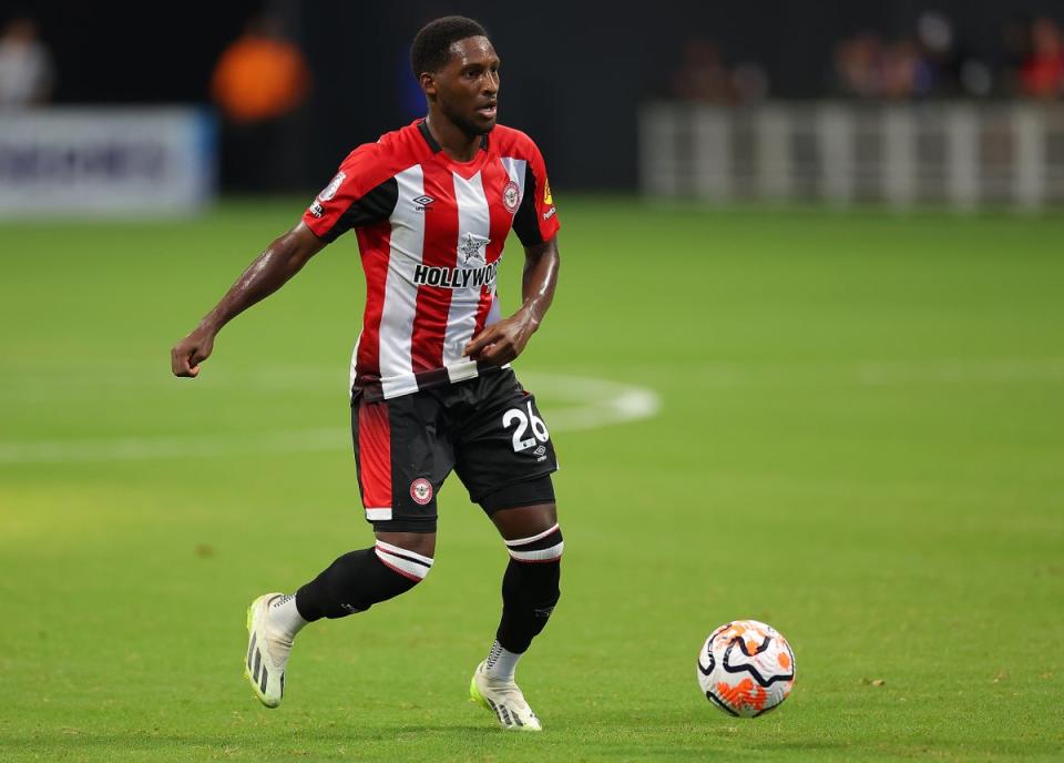 New club: Shandon Baptiste is set to join relegated Luton after being released by Brentford after four years (Getty Images for Premier League)