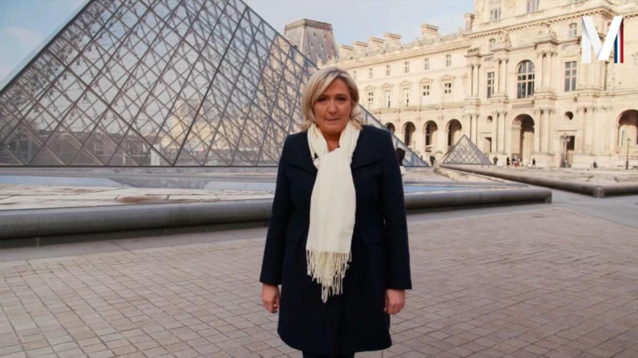 Marine Le Pen, dans une vidéo de campagne dévoilée samedi 15 janvier 2022 - BFMTV