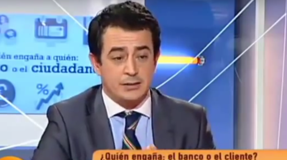 Simon Pérez era tertuliano de Intereconomía, donde pronunció un discurso en contra de la cultura y la democracia que ahora se ha vuelto viral. (Foto: Captura Youtube)