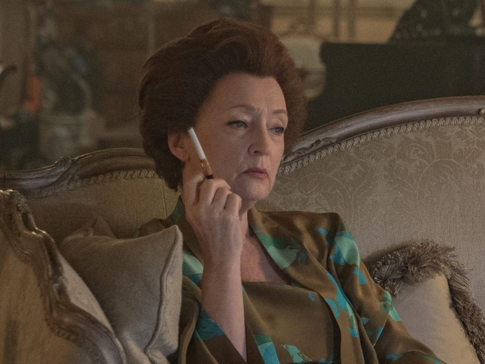 Lesley Manville as Princess Margaret in Netflix's "The Crown."