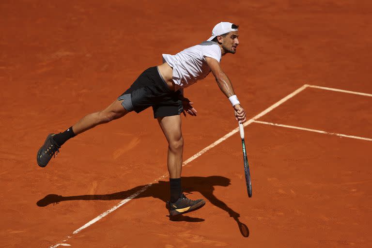 Pedro Cachin venció a Frances Tiafoe y avanzó a los 8vos de final del Mutua Madrid Open 