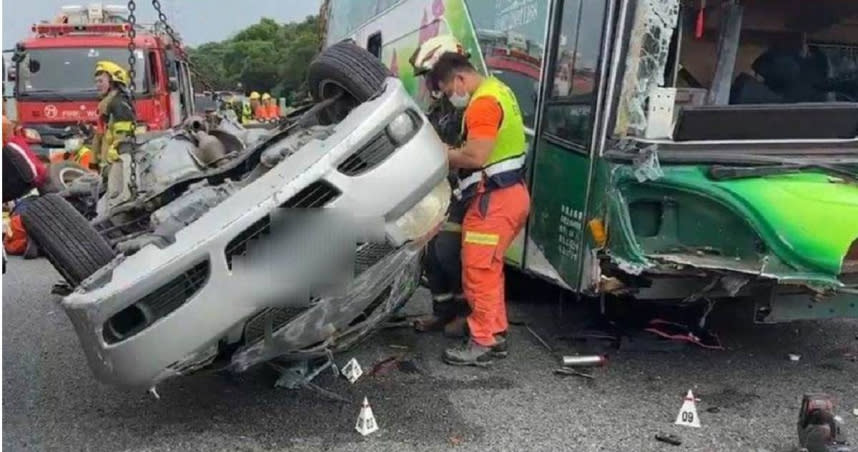 雲林國道車禍造成4死22傷。（圖／報系資料照）