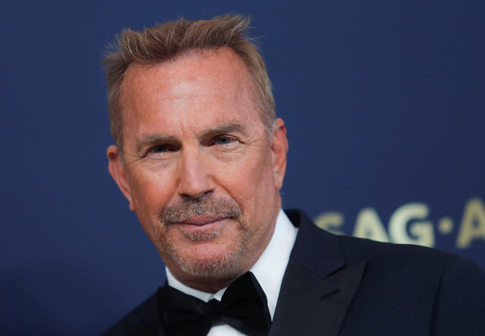 Kevin Costner attends the 28th Screen Actors Guild Awards, in Santa Monica, California, U.S., February 27, 2022. REUTERS/Aude Guerrucci