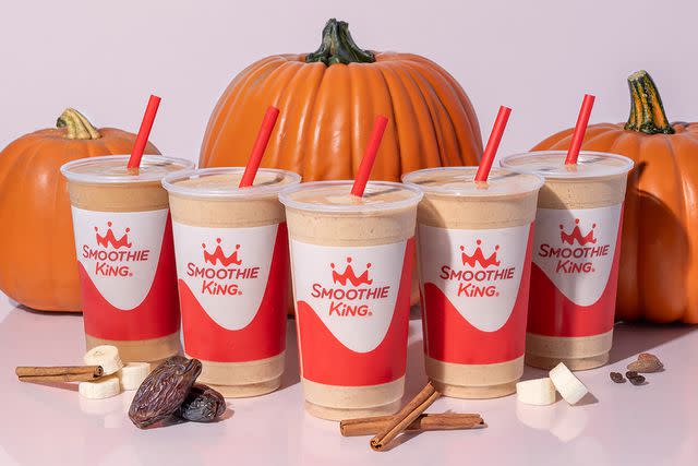 <p>Smoothie King</p> Smoothie King Pumpkin Smoothies