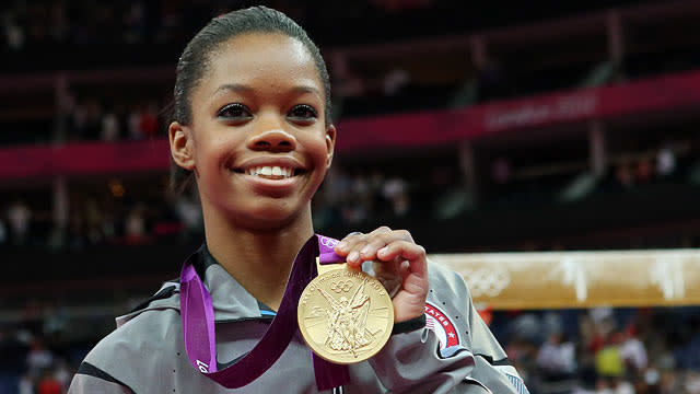 The gold medal for the uneven bars in gymnastics is handed out Monday and Gabby Douglas is a favorite.