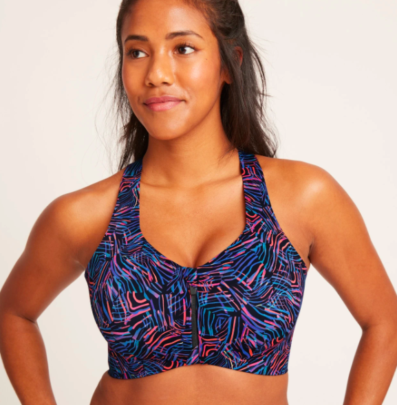 8) Catalyst Front Zip Sports Bra