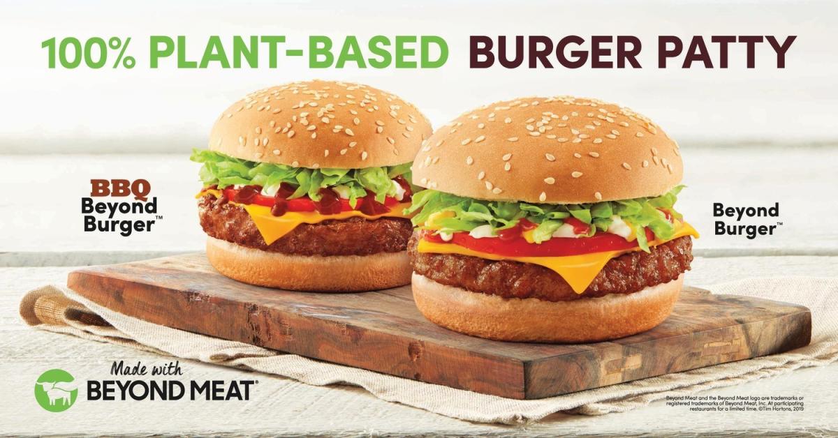 Tim Hortons dropping Beyond Meat products from menus except in