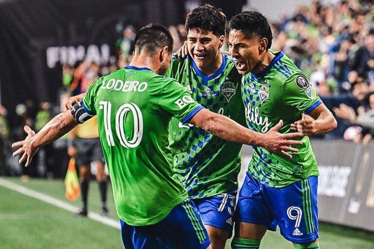 Seattle Sounders en 2022, con el uruguayo Nicolás Lodeiro como figura y goleador, fue el último equipo de la MLS en levantar la Concachampions