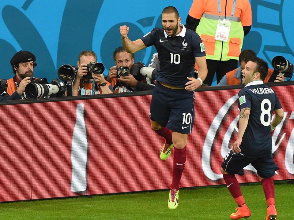 Karim Benzema (l) was excluded, while Mathieu Valbuena (r) didn't even go to Euro 2016 (AFP/ Getty Images)