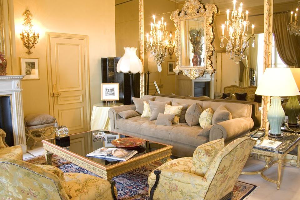 The hotel's Coco Chanel suite